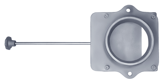 Чугунный шиберный блок ф115 - 2min