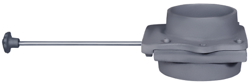 Чугунный шиберный блок ф115 - 0min