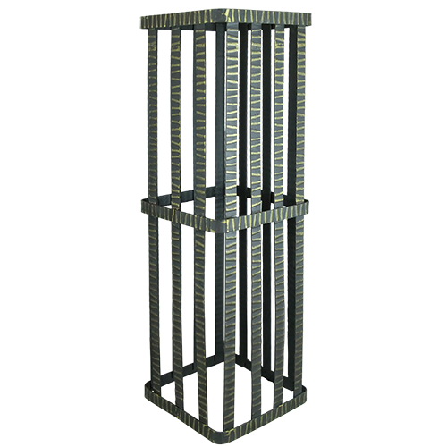 Сетка на трубу 250х250х1000 Гефест ЗК 18/25/30 - 0min