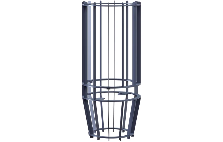 Сетка на трубу под шибер 130 (320*740) AVANGARD 30 Тюльпан