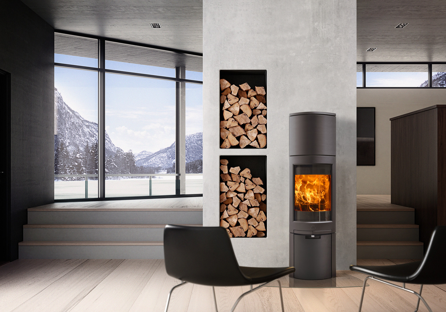 Печь - камин JOTUL F 368V2 ADVANCE HIGH TOP - 1min