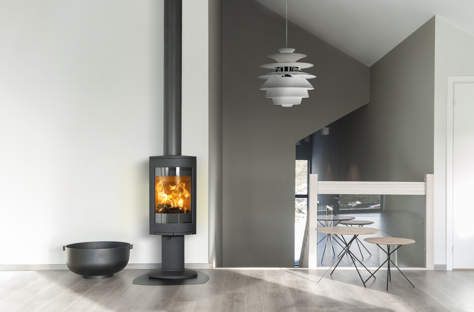 Печь - камин JOTUL F 373V2 ADVANCE - 1min