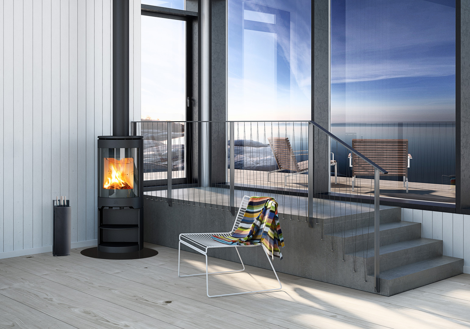Печь - камин JOTUL F 481 - 1min