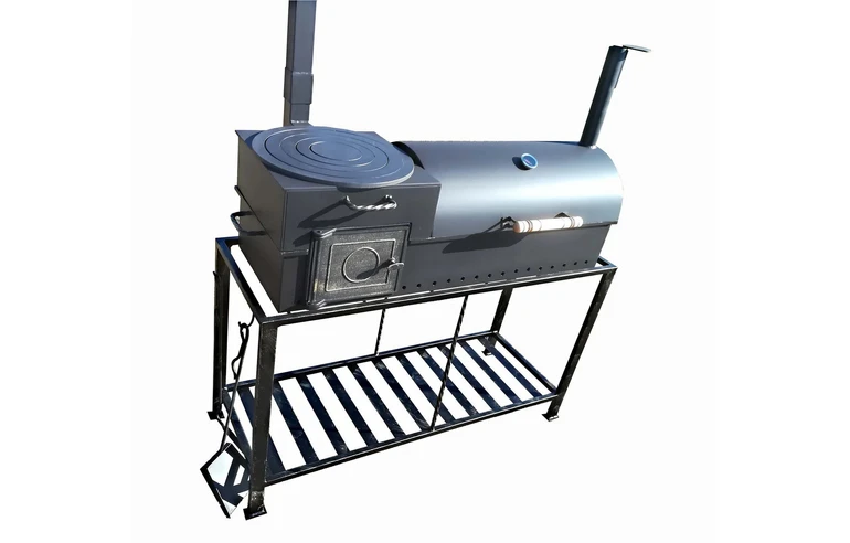 Мангал 4 в 1 ЭКСПЕРТ-СТАНДАРТ, сталь 5 мм