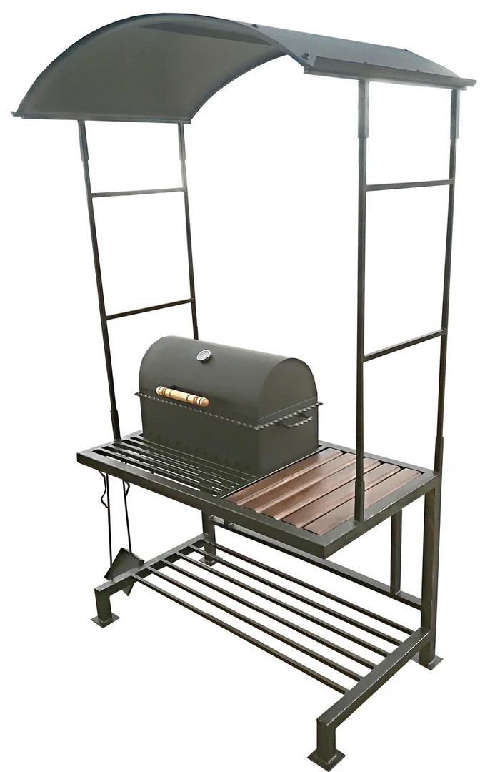 МАНГАЛ 3 В 1  LOFT - РУФ  СТАЛЬ 5 ММ - 0min