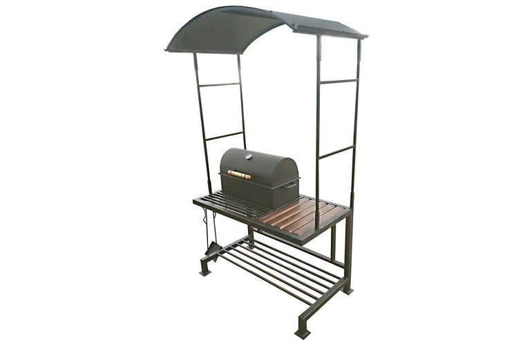 МАНГАЛ 3 В 1  LOFT - РУФ  СТАЛЬ 5 ММ