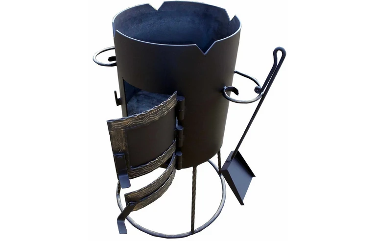 Печь под казан КЛАССИК на 22 л, сталь 5 мм