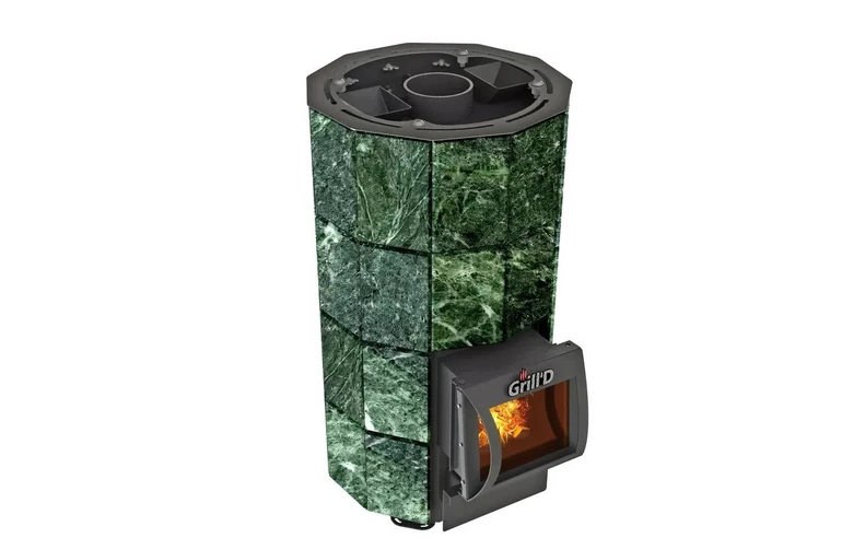 Печь для бани Grill'D Violet Stone Long (Полированный, Камень 20 кг)