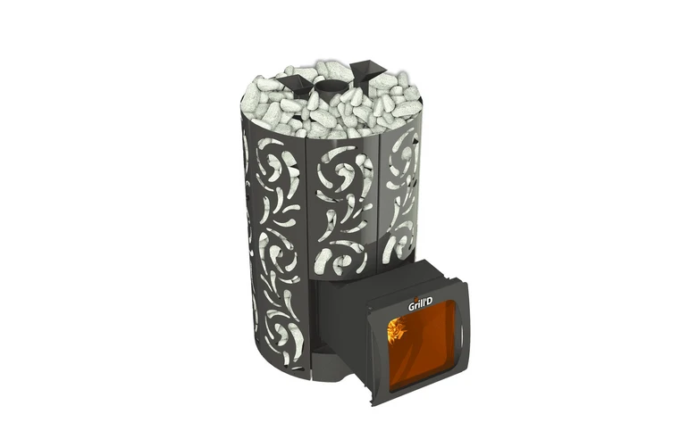 Печь для бани Grill'D Violet World Long Window Max