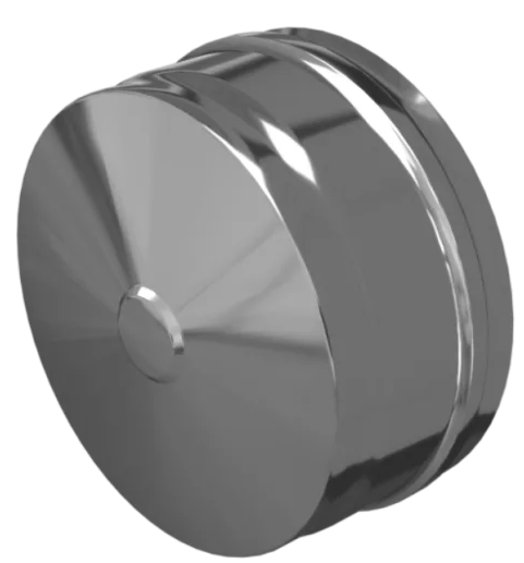 Ferrum GS/HF заглушка внешняя д/трубы (430/0,5мм) Ф115 - 0min