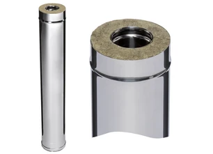 Ferrum HF сэндвич 1,0 м (430/0,8мм + нерж.) Ф115х200