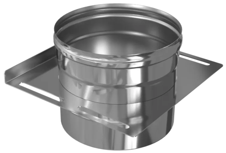 Ferrum GS площадка монтажная одностенная (430/0,8мм) Ф120 - 0min