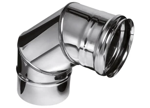 Ferrum HF колено угол 90° (430/0,8мм) Ф150