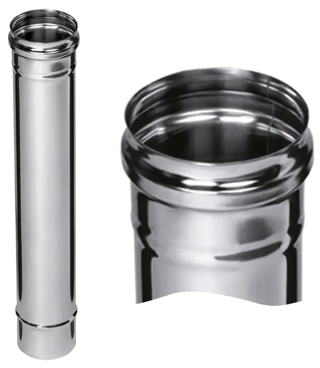 Ferrum HF дымоход 0,5 м (430/0,8мм) Ф200 - 0min