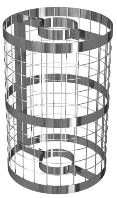 Ferrum сетка для камней (430) Ф100 - 0min