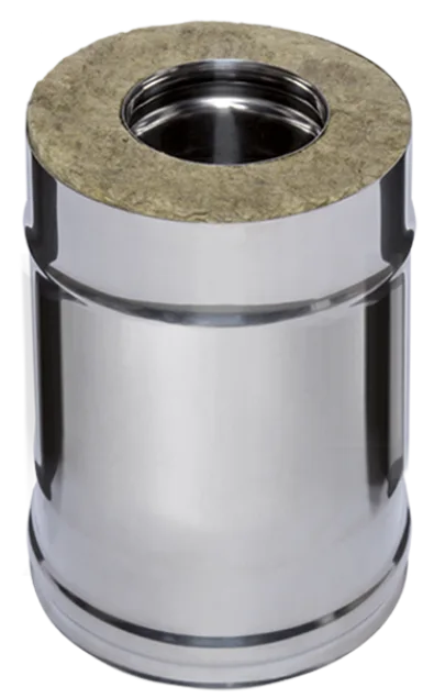 Ferrum GS сэндвич 0,25 м (430/0,5мм + нерж.) Ф100х200 - 0min