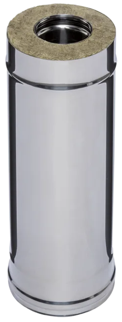 Ferrum GS сэндвич 0,5 м (430/0,5мм + нерж.) Ф100х200 - 0min