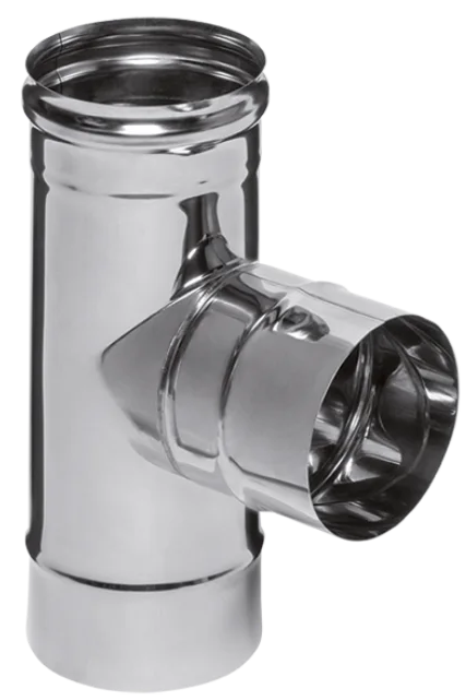 Ferrum GS тройник-К 90° (430/0,5мм) Ф100 - 0min