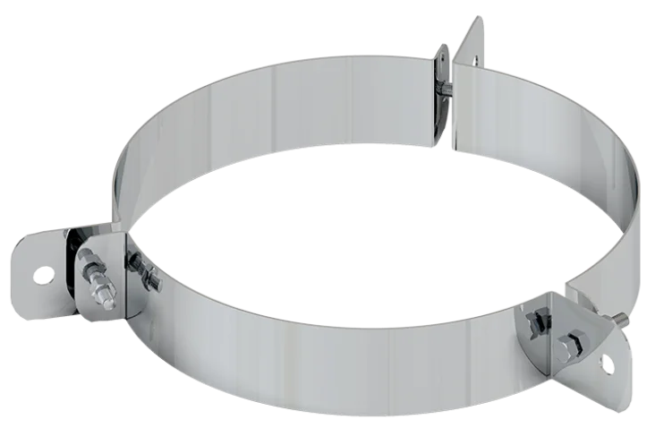 Ferrum хомут под растяжку составной (430) Ф197 - 0min