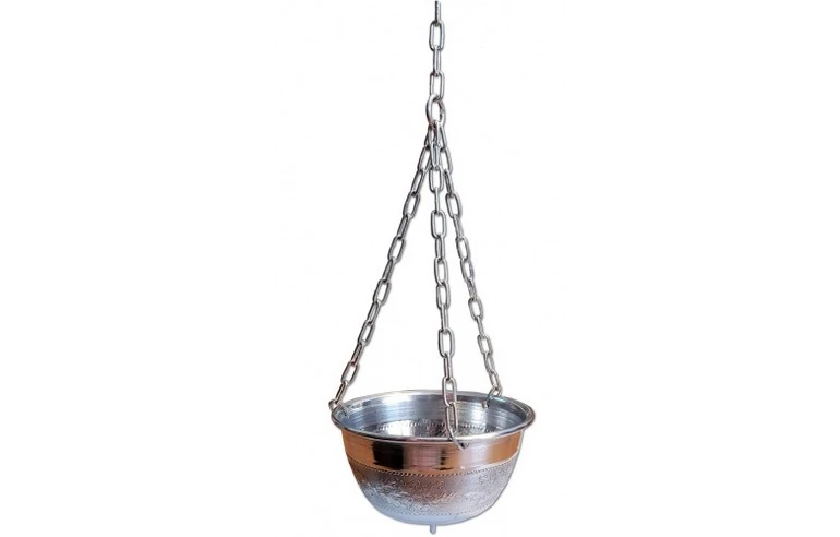 Аромалампа подвесная Алюминиевая с дозатором