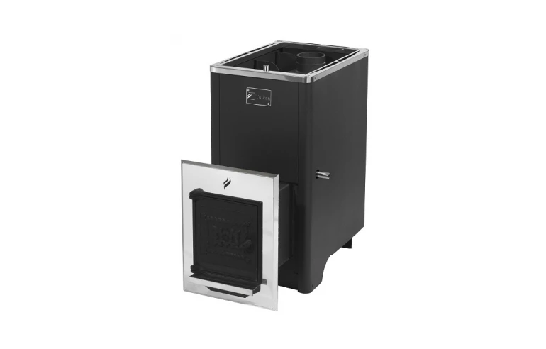 Печь для бани Вулкан Эльбрус 20  с теплообменником Чугун