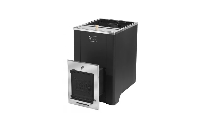 Печь для бани Вулкан  Эльбрус 26 с баком Чугун