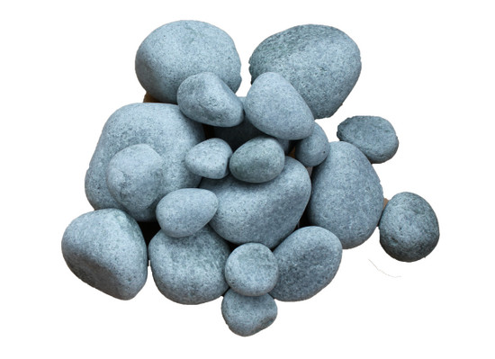 Камни для бани Диорит  обвалованный мелкий, 10 кг