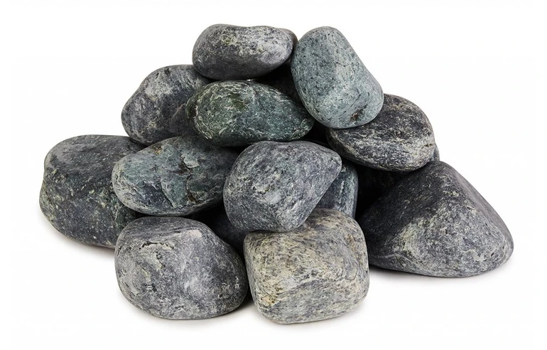 Камни для бани Нефрит шлифованный, 10 кг
