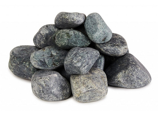 Камни для бани Нефрит шлифованный, 10 кг