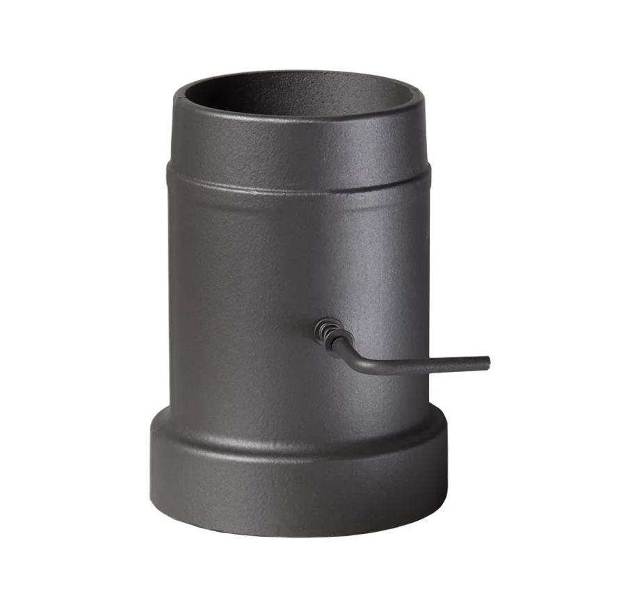 Стартовый дымоход Prometall 115-136 с шибером - 0min