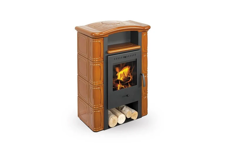 Печь-камин ROMOTOP GERONA керамика