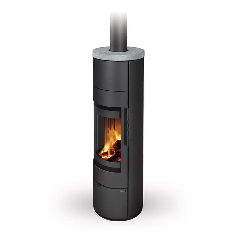 Печь-камин ROMOTOP LUANCO N AKUM камень - 0min