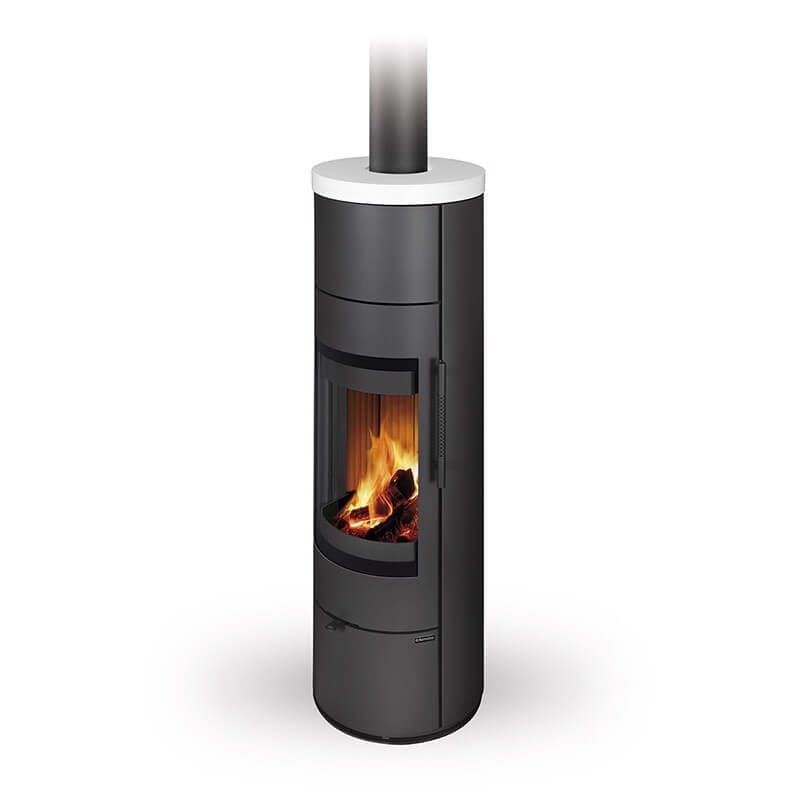 Печь-камин ROMOTOP LUANCO N AKUM керамика - 0min