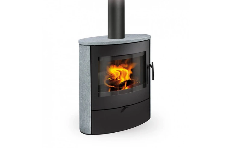 Печь-камин ROMOTOP NAVIA камень