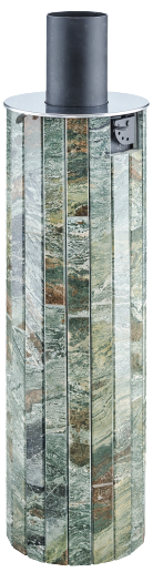 Дымоход-конвектор Ферингер "Жадеит" наборный - 0min