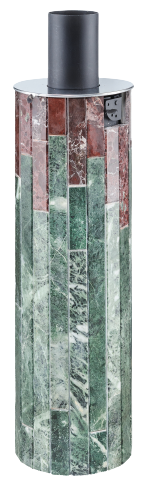 Дымоход-конвектор Ферингер "Змеевик + Россо Леванте" - 0min