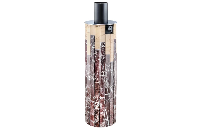 Дымоход-конвектор Ферингер "Россо Леванте + Окаменевшее дерево"