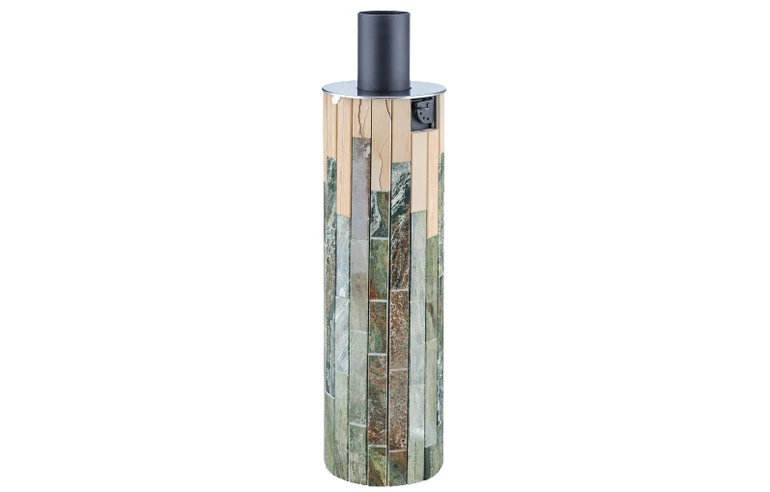 Дымоход-конвектор Ферингер "Жадеит + Окаменевшее дерево"