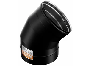 Ferrum Blackside колено угол 135° (430/0,8мм/эмаль) Ф115