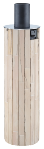 Дымоход-экономайзер Ферингер "Окаменевшее дерево" наборный - 0min