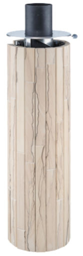 Дымоход-экономайзер Ферингер "Окаменевшее дерево" наборный - 1min