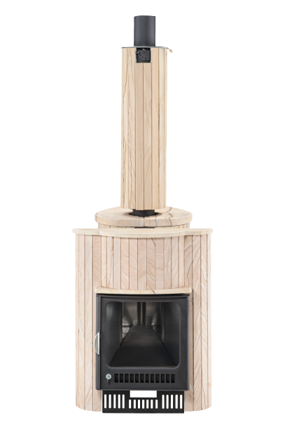 Дымоход-экономайзер Ферингер "Окаменевшее дерево" наборный - 3min