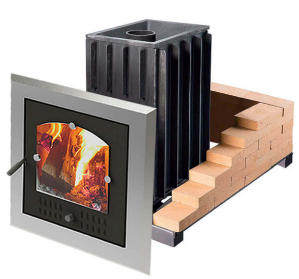 Печь для бани Топочный агрегат Калита - 2min