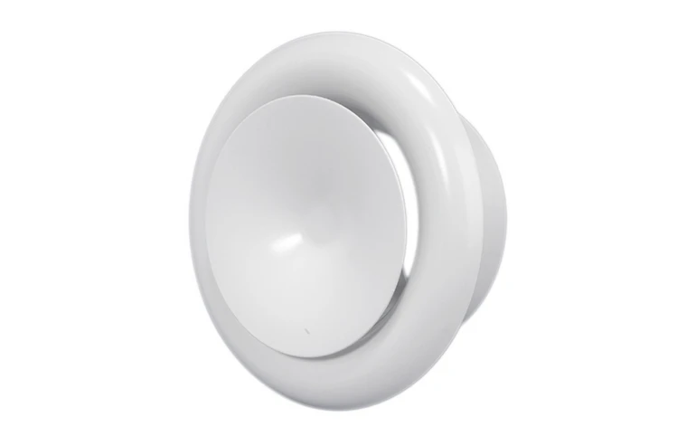 Анемостат белый (100, 125,150мм) Kratki