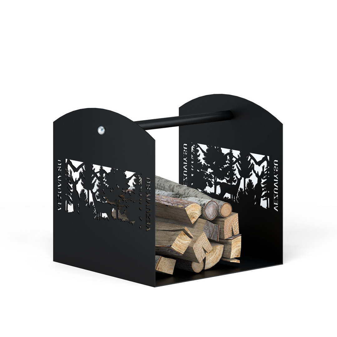 Дровница Везувий «Русский Лес» D420B - 0min