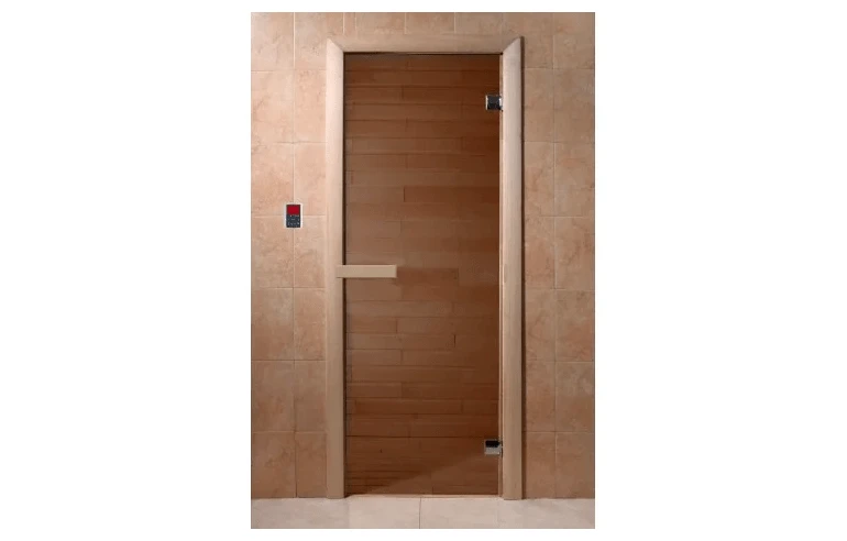 Дверь для бани FireWay бронза 1900х700