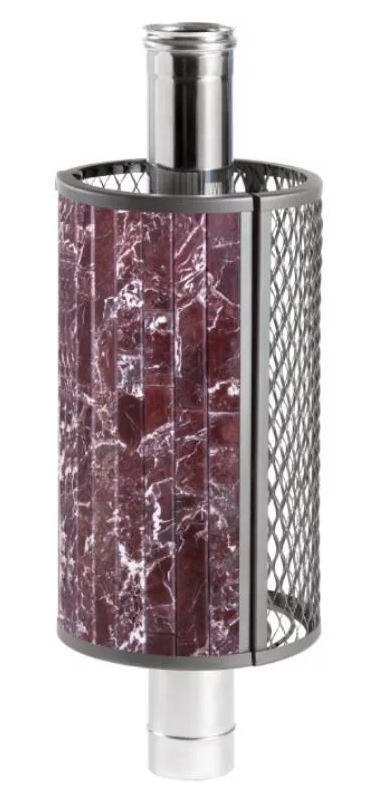 Сетка-каменка комбинированная ламель "Россо Леванто" наборный - 0min