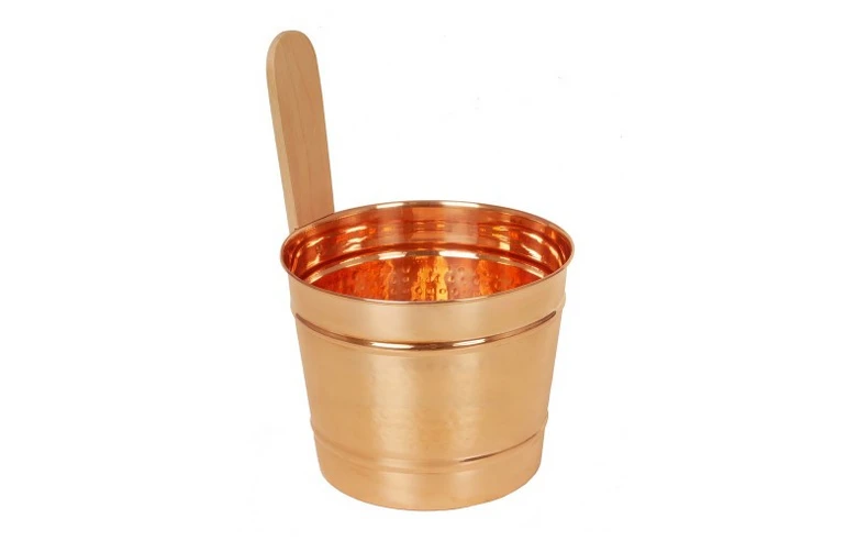 Ушат  медь (4л) Русский пар