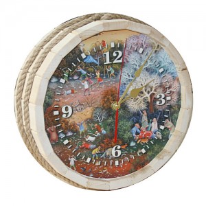 Часы Бочка На охоте (ЛИПА) - 0min