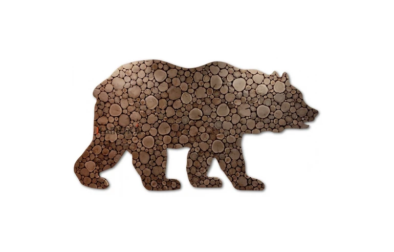 ПАННО ИЗ МОЖЖЕВЕЛЬНИКА МЕДВЕДЬ (РАЗМЕРЫ ВНУТРИ)